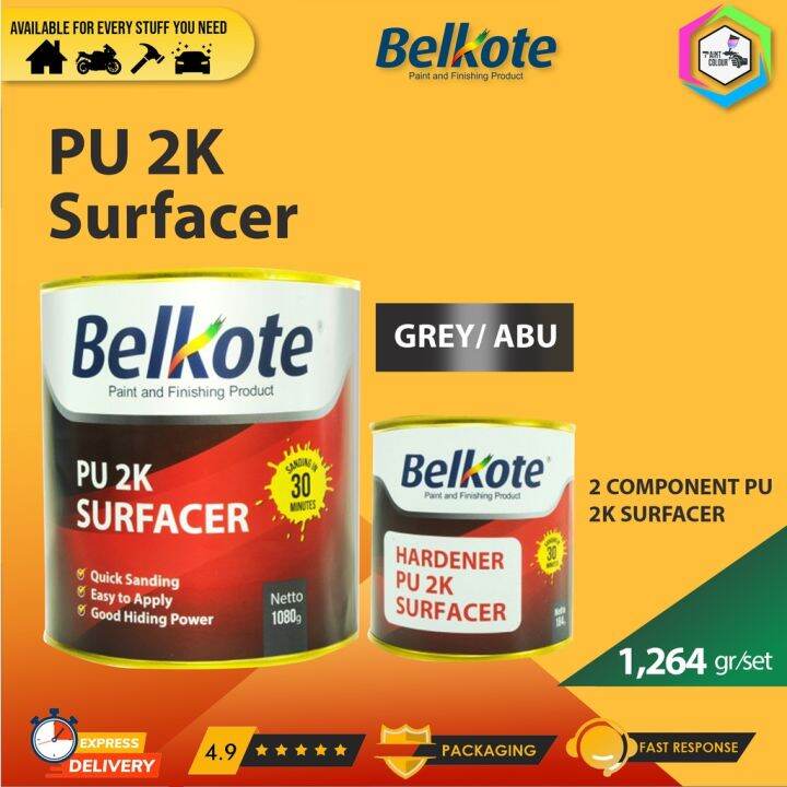 CAT BELKOTE EPOXY PU - EPOXI PRIMER SURFACER ABU ABU-1 LITER SET - Cat ...