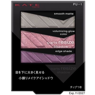 (หมดอายุ 11/2027) KATE อายแชโดว์ 3 เฉดสี PARTS RESIZE SHADOW