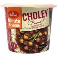 Haldiram Instant Choley Chawal 105g   (Rehydrated Weight approx 320g)  READY TO EAT