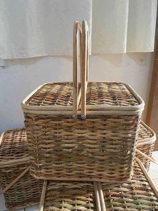 picnic basket wicker Lazada PH