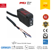 Omron E3Z-R81 Sensor Photoelectric แหล่งจ่ายไฟ 12-24 VDC มีแอมพลิฟายเออร์ในตัว อุปกรณ์ตรวจจับวัตถุออมรอน