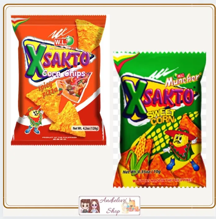 [FOOD] Xsakto Cheese or corn (12pcs Per Pack) Assorted!! Lazada PH