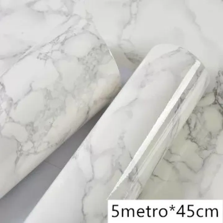 Marble Wallpaper Granite Style Self PVC Adhesive Wallpaper Lazada PH