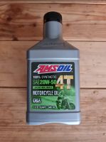 (ส่งภาย 24 ชม.)Amsoil 20W-50 4T performance 100% synthetic motorcycle oil/น้ำมันเครื่อง