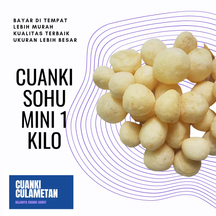 Cuanki Sohu Mini Grade A Atau Tahu Bulat Kering Kemasan 1 Kg Lazada