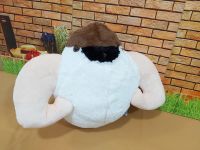 #Toreba Exclusive#Muscle Sparrow Big Cushion 49cm.ตุ๊กตานกกล้ามใหญ่