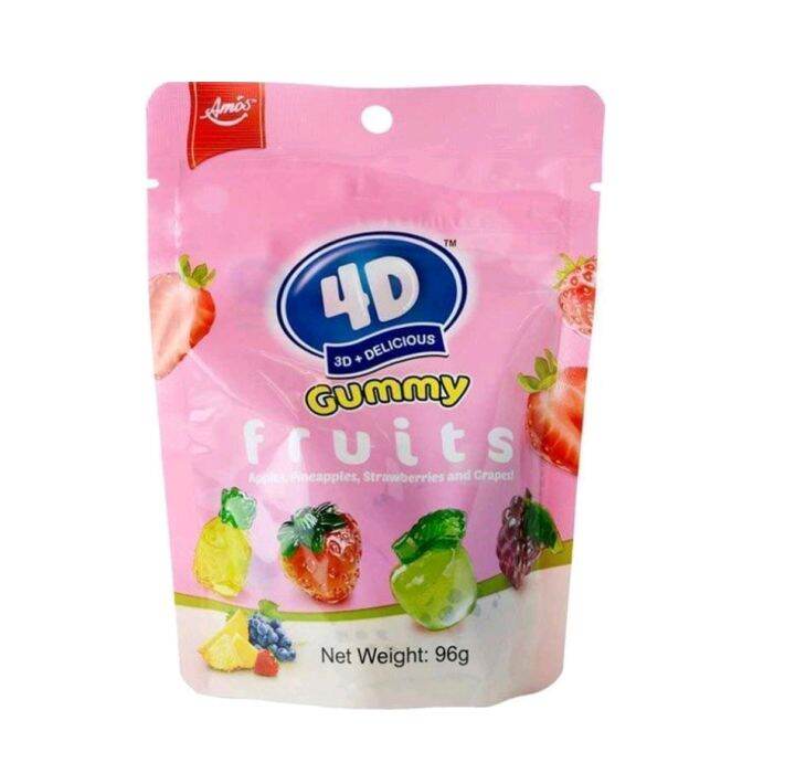 4D Gummy Fruits -96g | Lazada PH