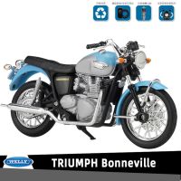 รถมอเตอร์ไซต์ 1:18 Triumph Bonneville [Welly]