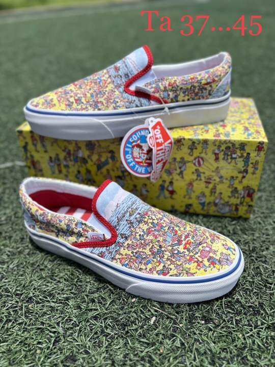 vans-slip-on-x-where-s-waldo-size36-44