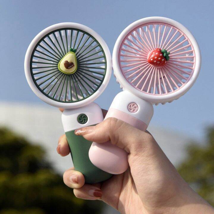 Handheld Small Fan Mini USB Rechargeable Fan Outdoor Portable Electric