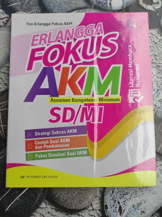 Buku Erlangga Fokus Akm Asesmen Kompetensi Minimum Sd Mi Original Lazada Indonesia