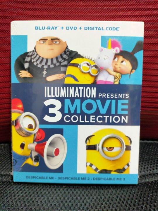 Despicable Me 3 Movie Collection Blu-ray | Lazada PH