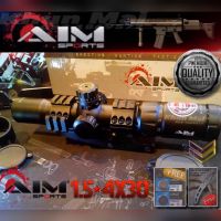 กล้อง AIM sports 1.5-4x 30mm. [กล้องtactical จับภาพเร็ว ทรงสั้น]