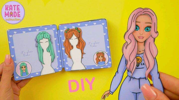 Paper Doll Hair Styles Collection Paper Doll Book | Lazada