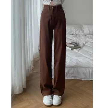 Black street workwear women's pants autumn and winter large size fat girl  mm pear-shaped slim pants loose wide-leg casual pants