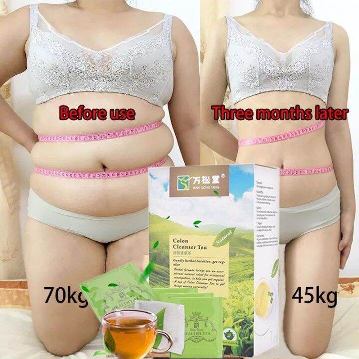20Pcs/Set 7 Days Effective Slimming Tea Herbal Thin Belly Tea Not
