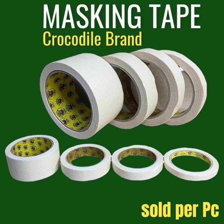 Crocodile Masking Tape (Assorted Sizes) Sold per Pc Lazada PH