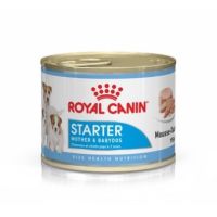 Royal Canin Starter Mousse อาหารแม่สุนัข ลูกสุนัข กระป๋อง 195g x 12 can