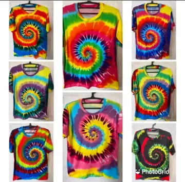 Shop Hippie Psychedelic Tie Dye Long Sleeve Shirts with great discounts and  prices online - Feb 2024