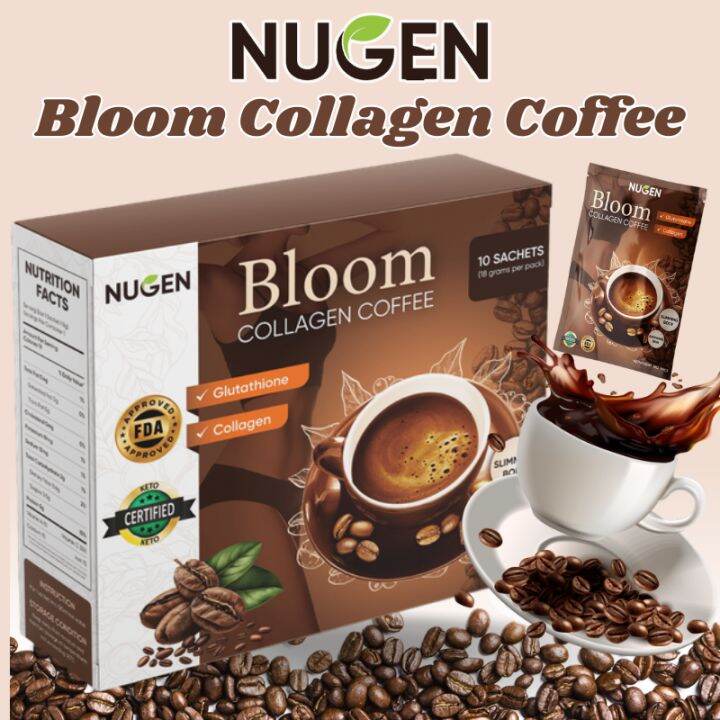 Nugen Bloom Collagen Coffee Original Coffee With Collagen And
