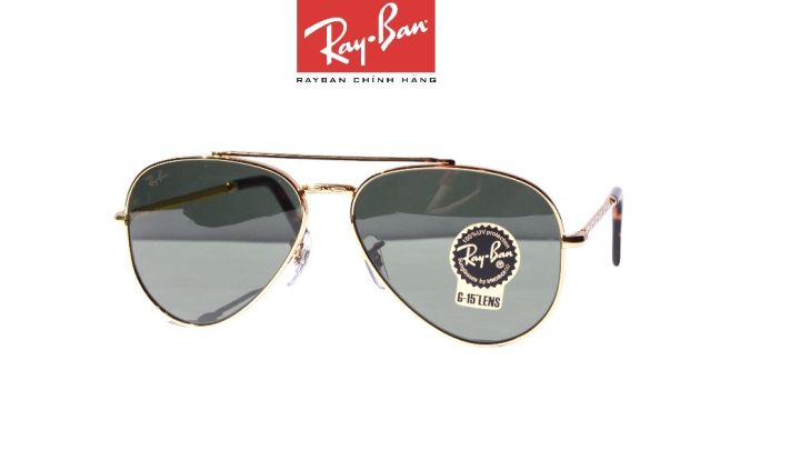 CAM KẾT CHÍNH HÃNG Kính Mát RayBan New Aviator RB3625 9196/31 