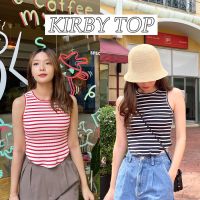 Kirby top - เสื้อแขนกุดปลายโค้ง (nita.bkk)