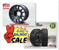 ล้อแม็ก ZEUZ By LENSOขอบ16 จัดคู่ ยางใหม่กริ๊ปปี2022??LENSO 265/70R16 RT07??ราคาล้อ1วง+ยาง1เส้น✅ มีรับประกันนาน3ปี✅❤️