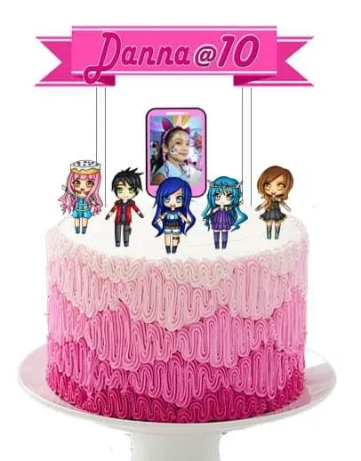 Personalised Printable ItsFunneh Roblox Centerpiece, ItsFunneh Cake ...