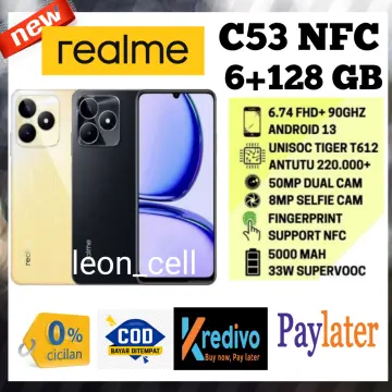 Hp Realme C53 NFC Ram 6GB Internal 128GB Garansi Resmi