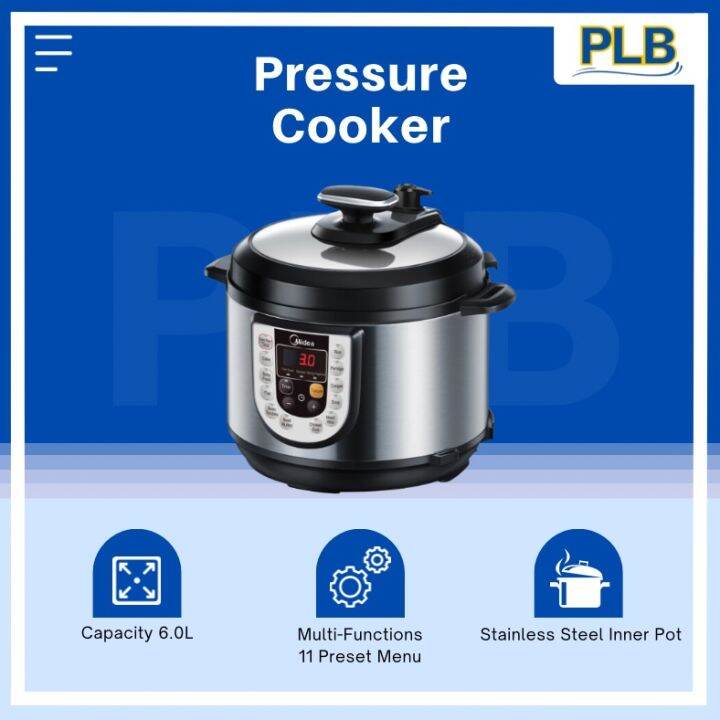 MIDEA PRESSURE COOKER MY12LS605A Lazada