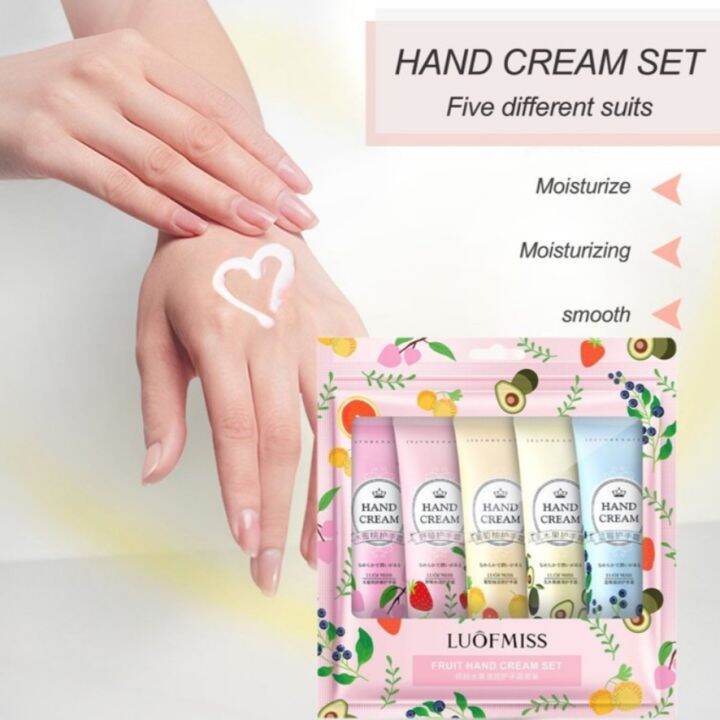 LUOFMISS moisturazing Hand Cream Nourish Plant & Fruits Extract Perfume ...