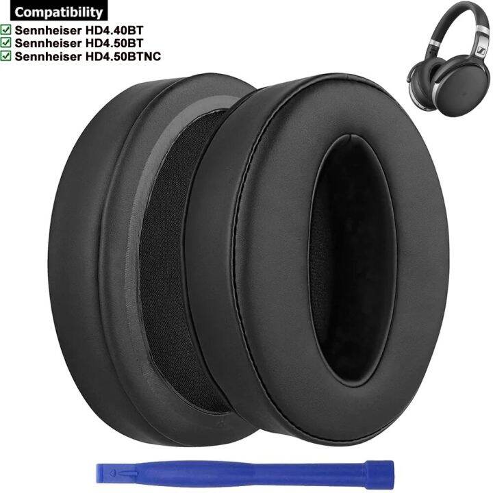 ฟองน้ำหูฟัง Replacement Earpads For Sennheiser Hd 450bt Hd450btnc Headphones Ear Pads Hd 450bt 6165