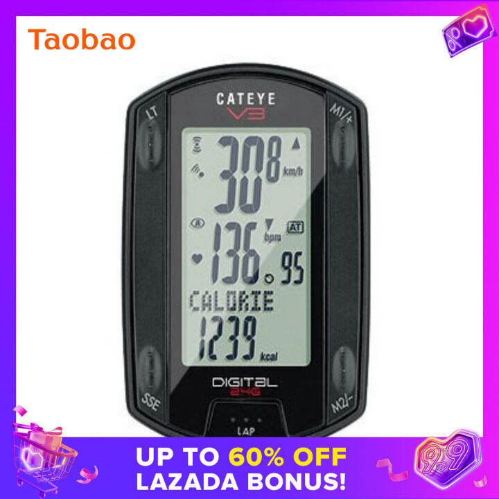 Genuine Cateye Cat Eye Tr300tw V3 2.4GHz Heart Rate Pedal Frequency 26