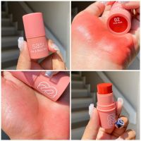 Blush Stick ของ Sasi ก็คือสีสวยม๊ากกก เนื้อครีมแบบแท่ง เนื้อบางเบาละเอียด  ไม่มัน ไม่เหนียวหน้า เกลี่ยง่ายไม่เป็นคราบ