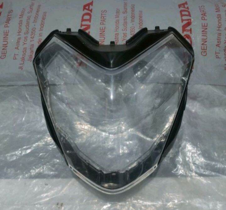 Mika kaca lampu depan headlamp reflektor honda Supra GTR 150 R original