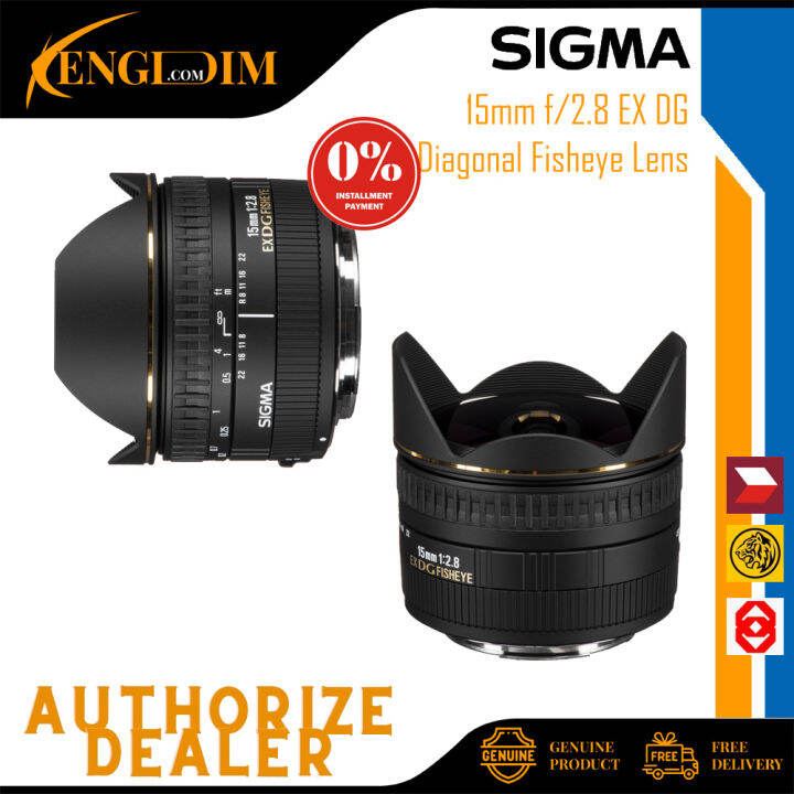 Sigma 15mm f/2.8 EX DG Diagonal Fisheye Lens (SIGMA MALAYSIA 2