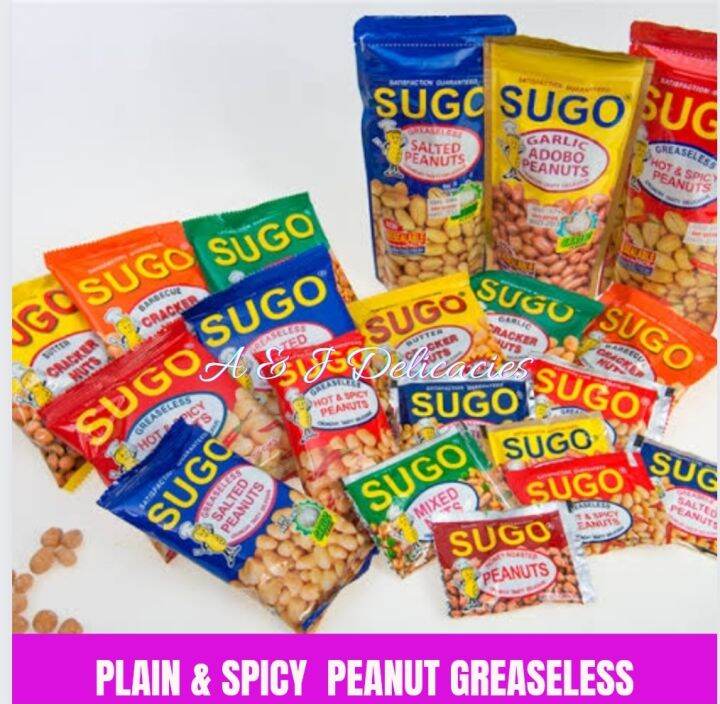 Sugo Greaseless salted and Spicy Peanut ( Keto diet) Lazada PH