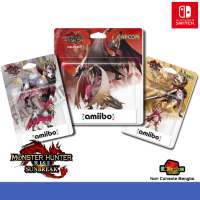 AMIIBO : MONSTER HUNTER RISE SUNBREAK MERUZENA , GARUKU , AIROU (รวมสามตัว) (โซนJP) Nintendo Switch