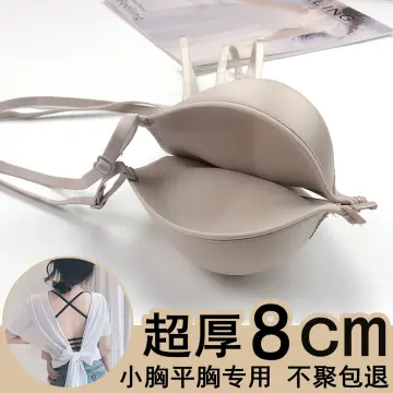 Sexy lady】6cm thick cup with extended chest underwear thickened