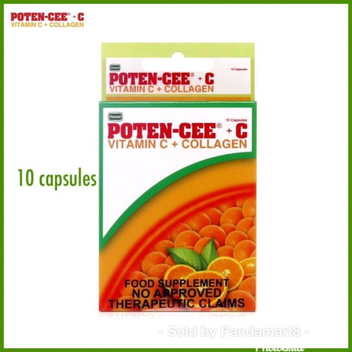 POTENCEE Vitamin C + Collagen Potencee with collagen Lazada PH
