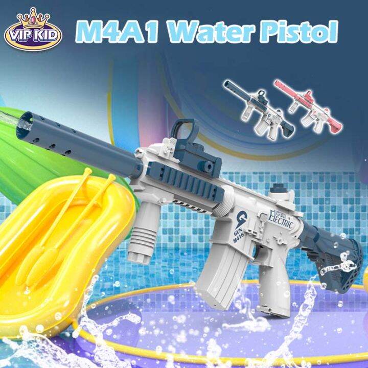 M416 Electric Water Toy Automatic Squirt Rifle Blaster Toy For Kids And