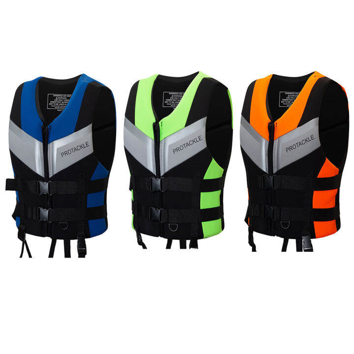 【Fast Delivery】Fishing Water Ski Vest Buoyancy Drifting Safety Vest Lightweight Safety Buckle