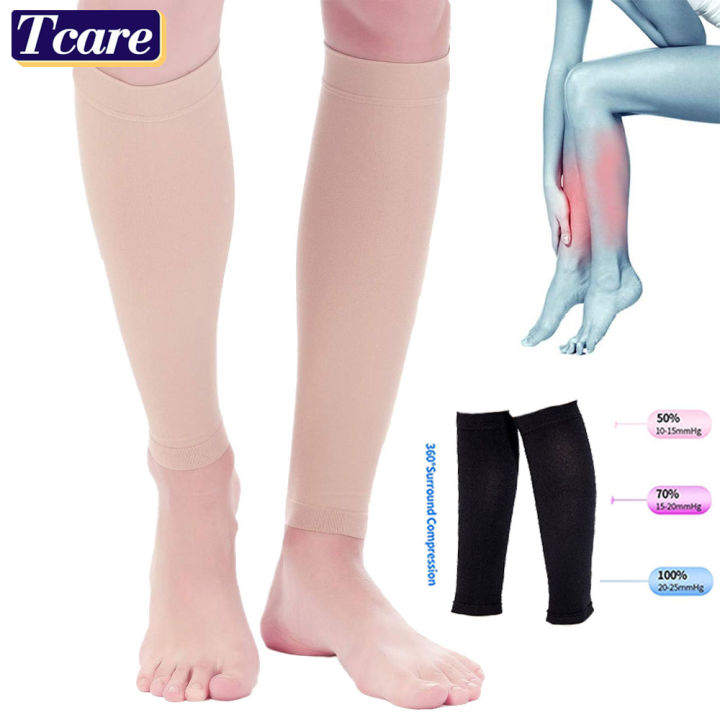  Calf Compression Sleeve Women, 2 Pairs 20-30mmHg Footless  Compression Socks Stockings For Calf Support, Circulation, Swelling, Shin  Splints, Varicose Veins, Recovery