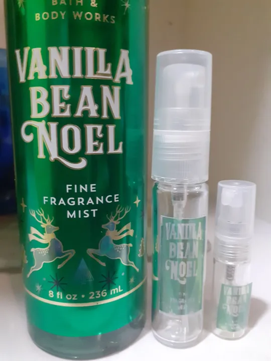 Bath & Body Works Vanilla Bean Noel Mist 3ml 10ml spray Lazada PH