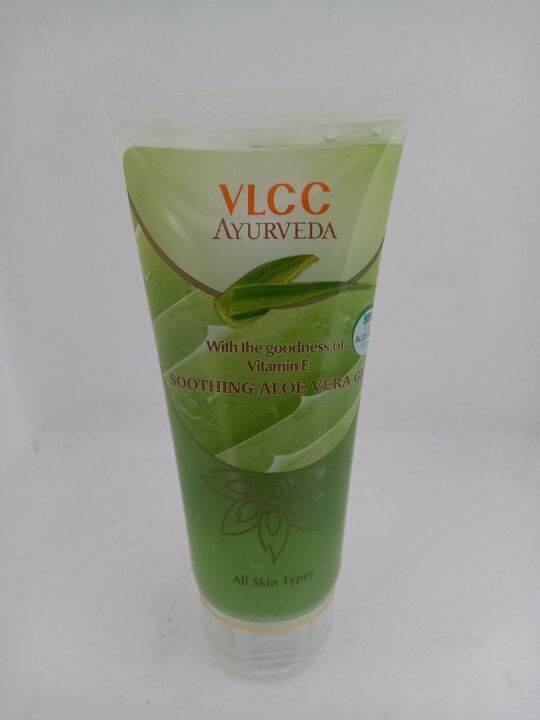 VLCC AYURVEDA 100g soothing Aloe Vera Gel,vitamin E Lazada