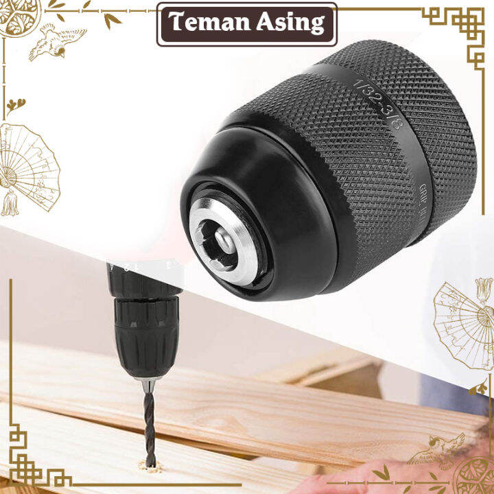 Kepala Bor 10mm / Keyless Hand Electric Drill Chuck With Lock Self