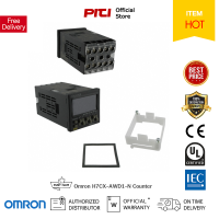 Omron H7CX-AWD1-N Counter เคาน์เตอร์ แหล่งไฟอินพุต 12-24VDC/24VAC จำนวน 6หลัก ใช้แบบขั้วต่อแบบสกรู ตัวนับจำนวนออมรอน