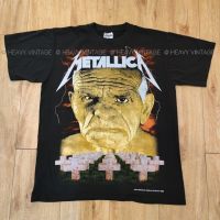 METALLICA BOOTLEG สุสาน คนแก่ เสื้อวง เสื้อทัวร์