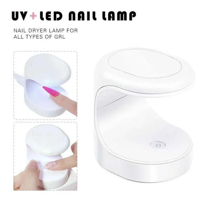 เครื่องอบเล็บ-เครื่องอบมินิ-เครื่องอบสีเจล-mini-nail-dryer-uv-led-lamp-nail-gel-manicure-machine-single-finger-usb-nail-tool-curing-light-for-gel-polish