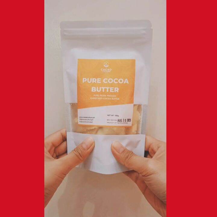 Cacao Culture MNL Cacao Culture Cocoa Butter Chunks Pure and